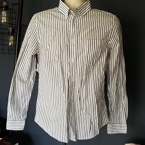 Ben Sherman oxford stripe button down shirt